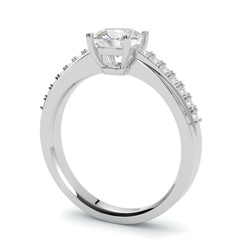 Pierścionek z platyny 950 z diamentem – najwyższy standard wykonania ze Szczecina